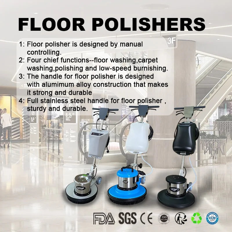 6-speed Rotary Electric Orbital Car Polisher