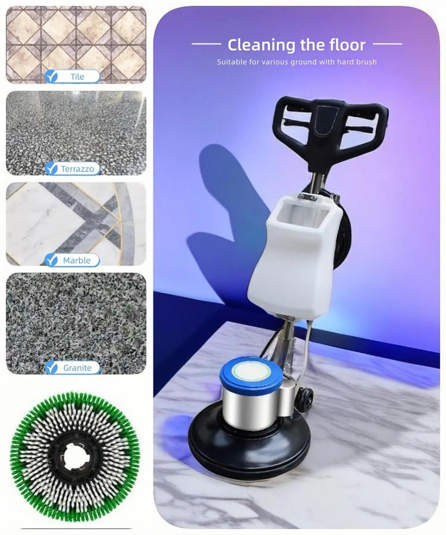 Automatic Wood Floor Polishing Grinding Machine