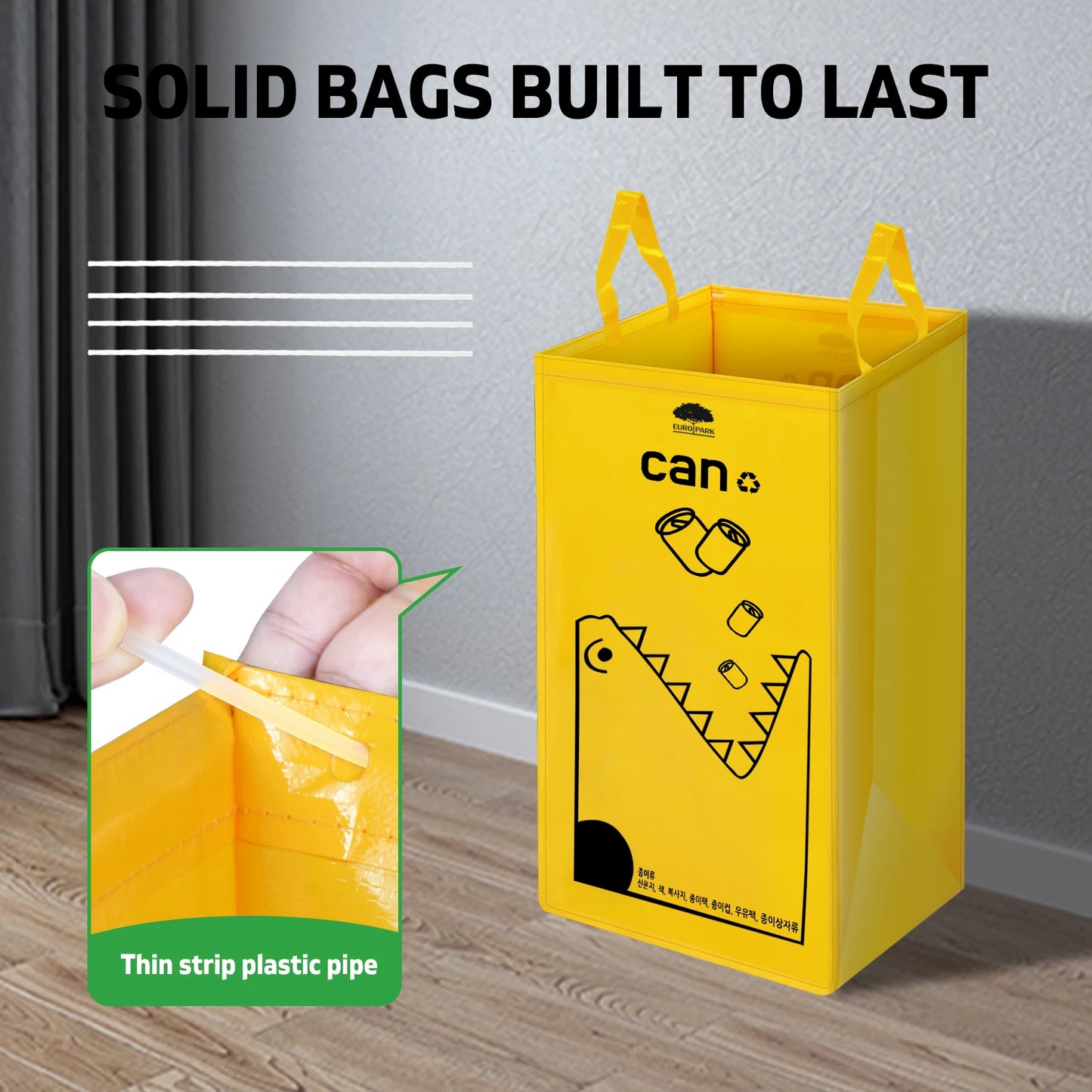149L Recycling Bin Waterproof Recyclable Garbage Bag
