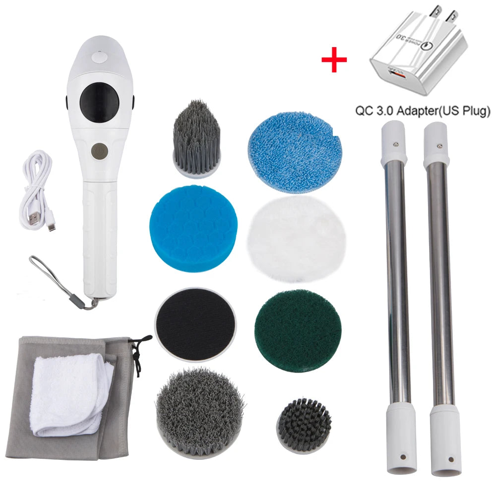 Electric Cleaning Brush 8 in 1 Multifunctional