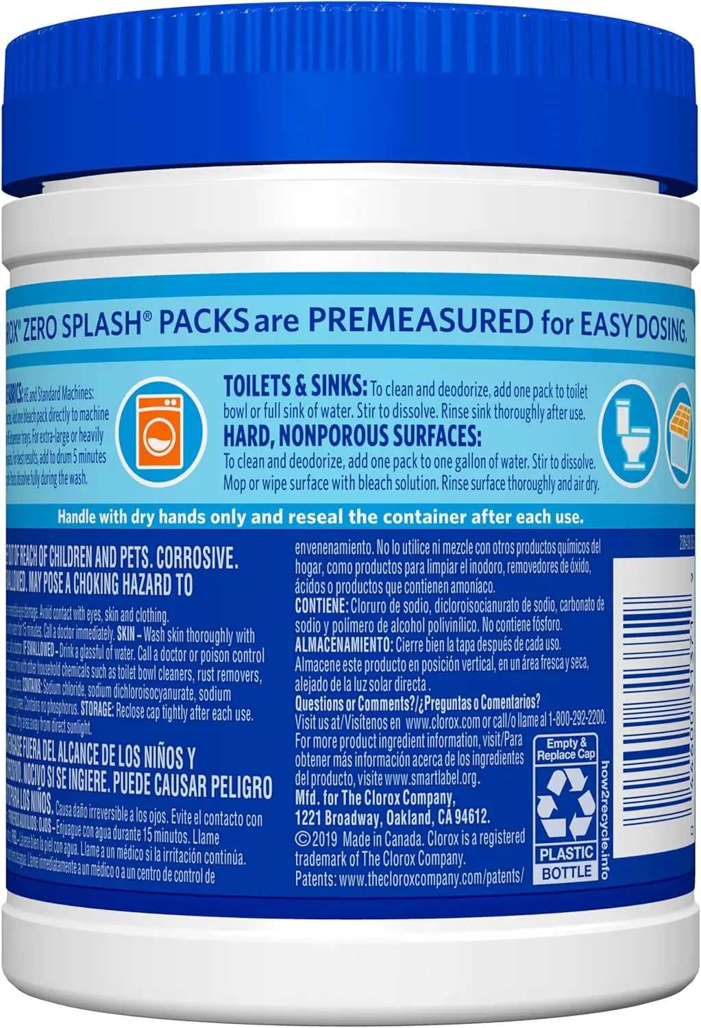 Control Bleach Packs