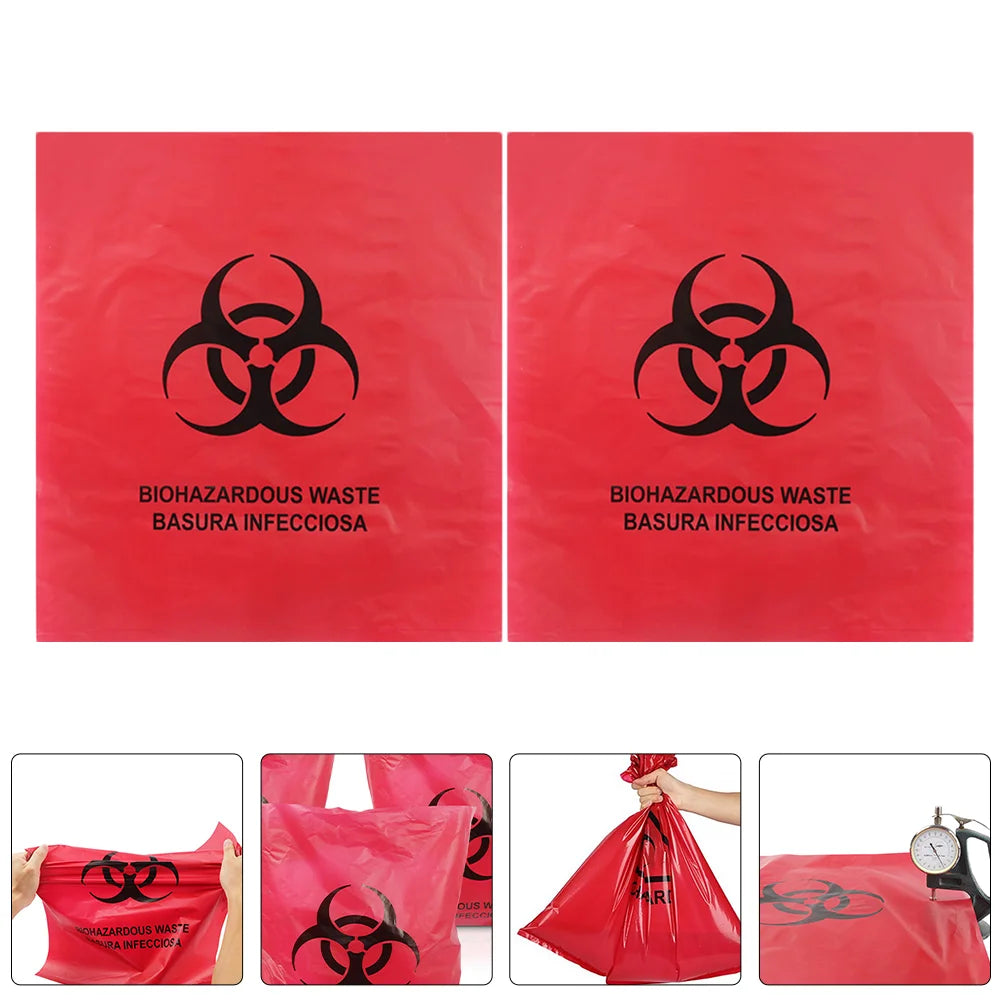 20 Pcs Medical Waste Bag Hospital Grade