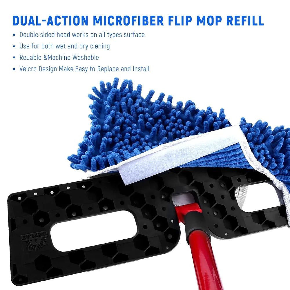 Microfiber Flip Mop Refills Cloth