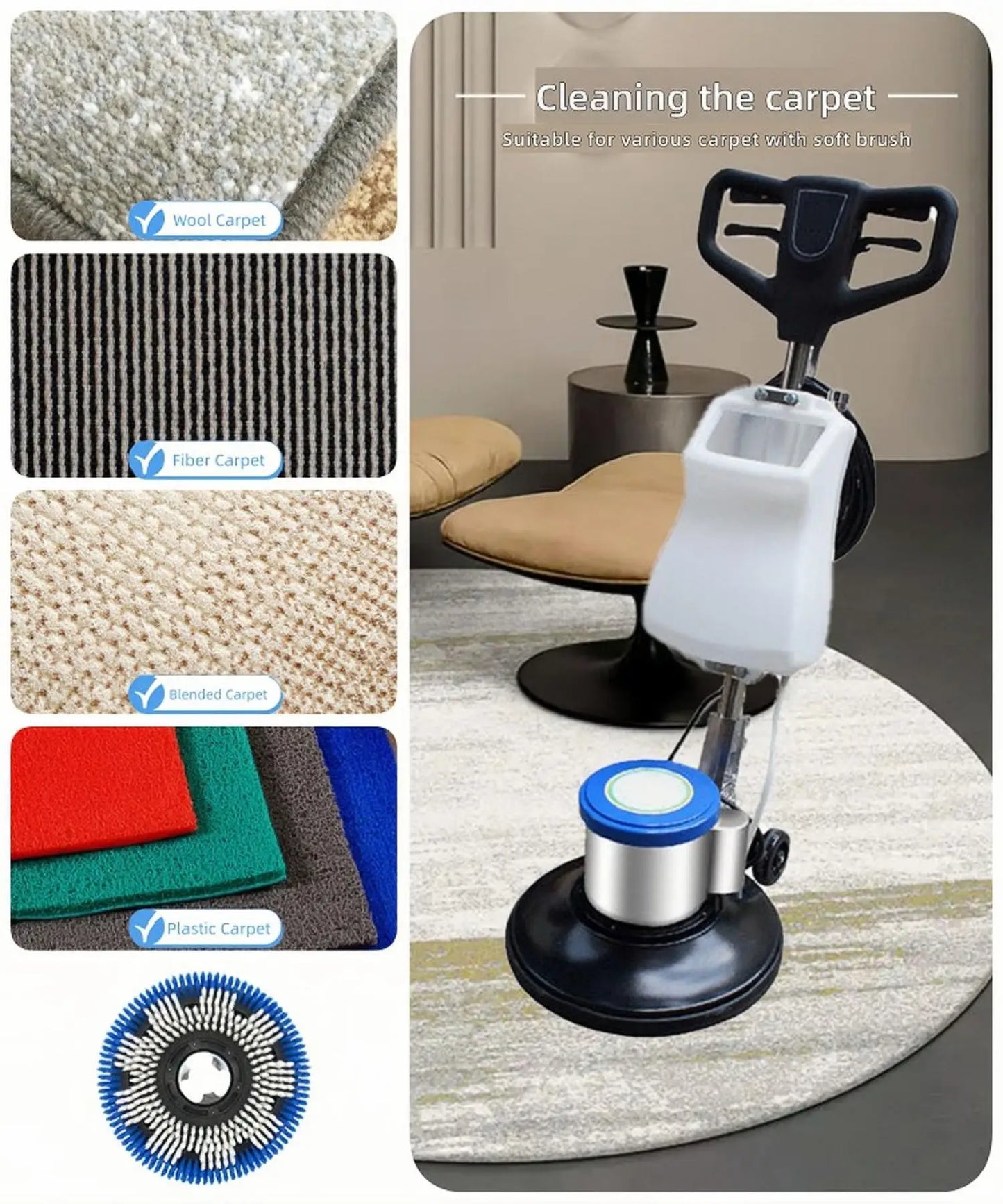 Automatic Wood Floor Polishing Grinding Machine