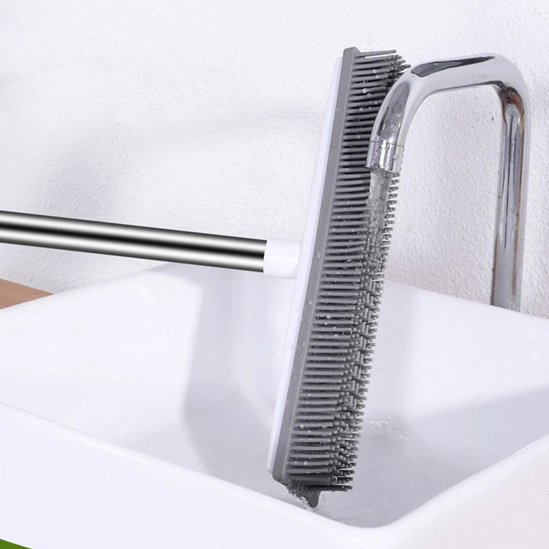 Rubber Broom Carpet Rake