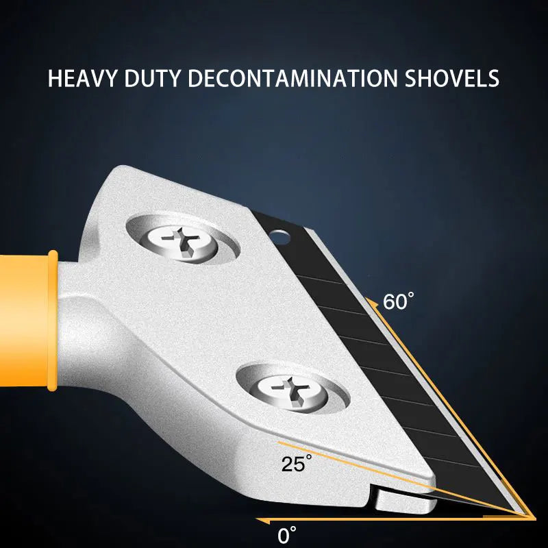 Stainless Steel Glass Clear Blade Cleaning Knife