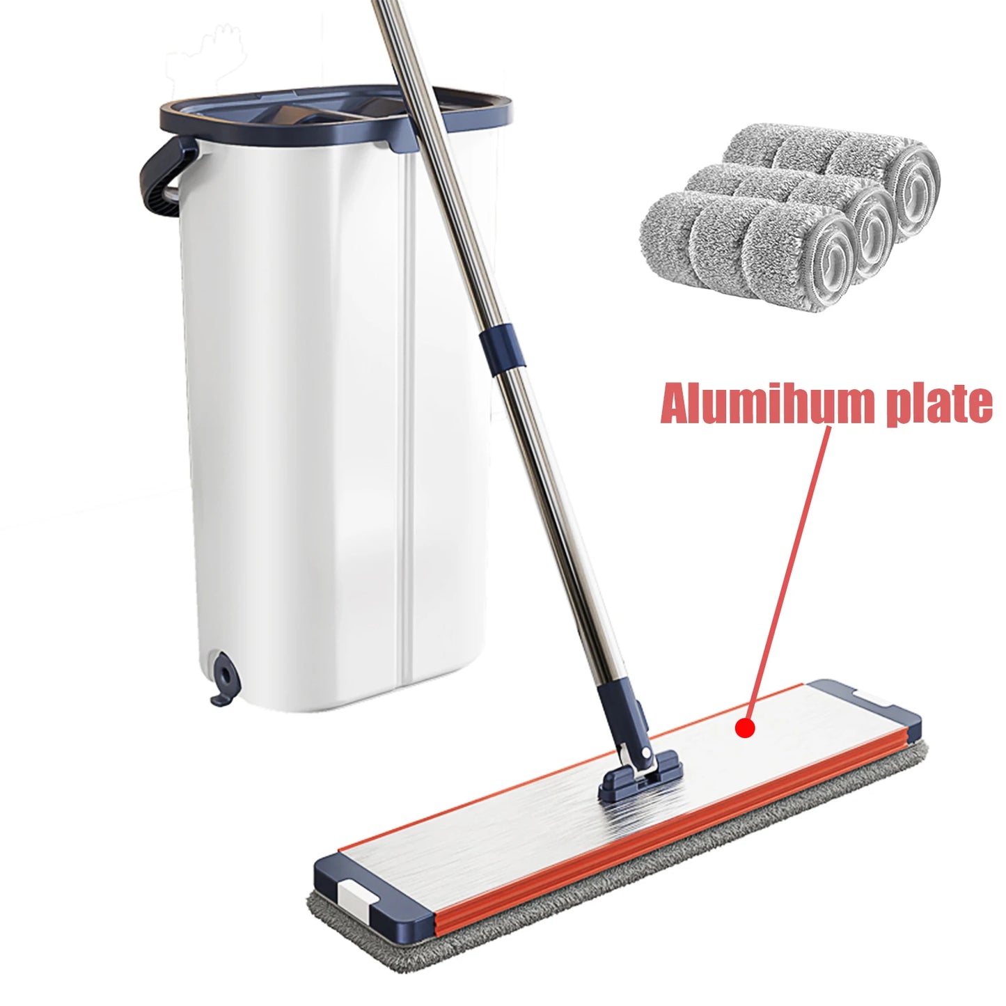Floor washing mop