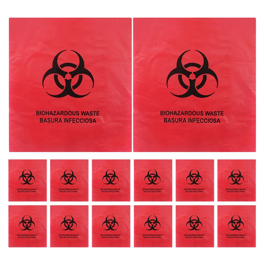 20 Pcs Medical Waste Bag Hospital Grade
