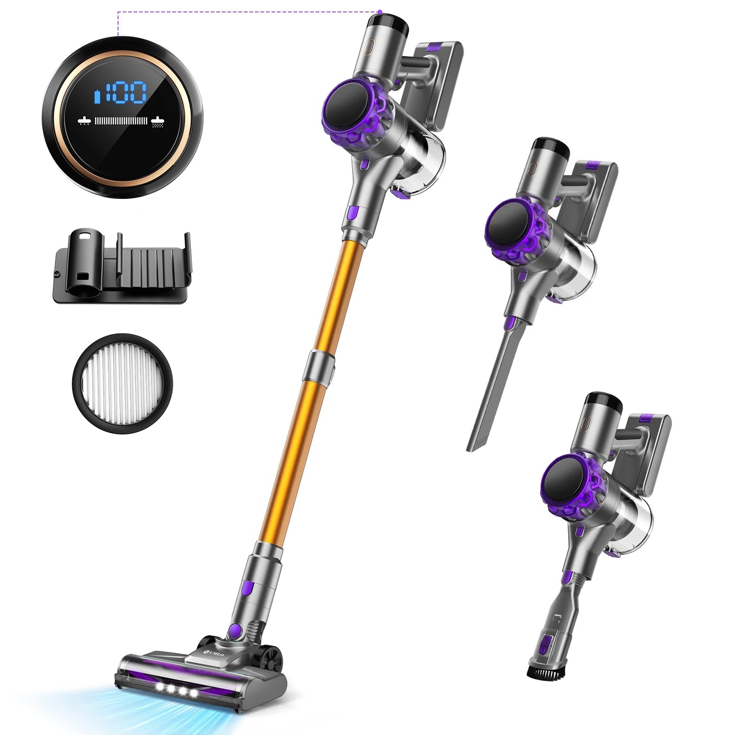 YISORA Cordless Vacuum Cleaner
