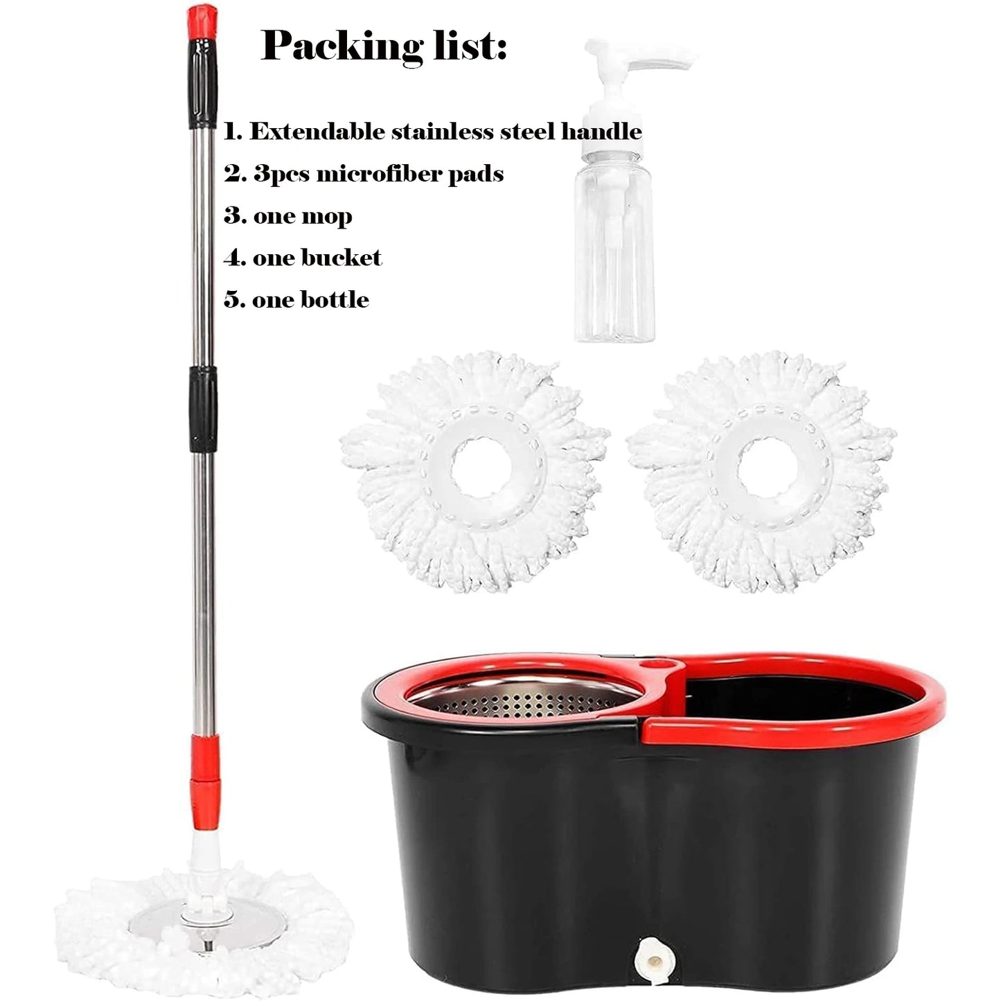 360° Spin Mop Bucket Sets