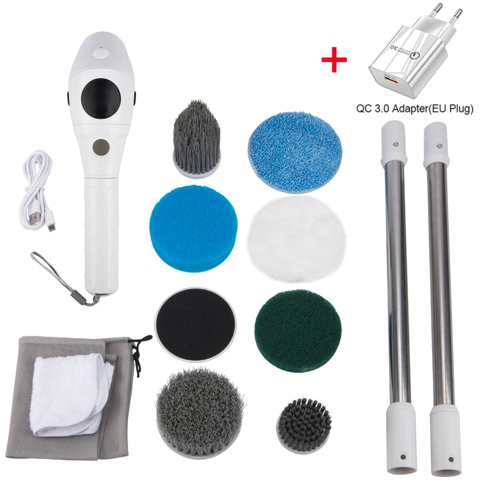 Electric Cleaning Brush 8 in 1 Multifunctional