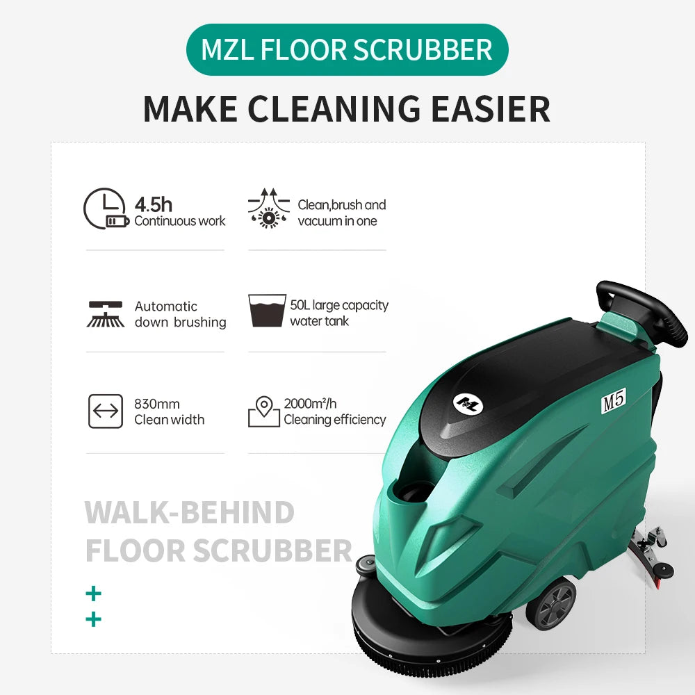 Auto Commercial Floor Cleaning Machine