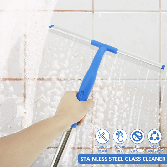 3 in 1 Glass Brush Windows Cleaner Squeegee