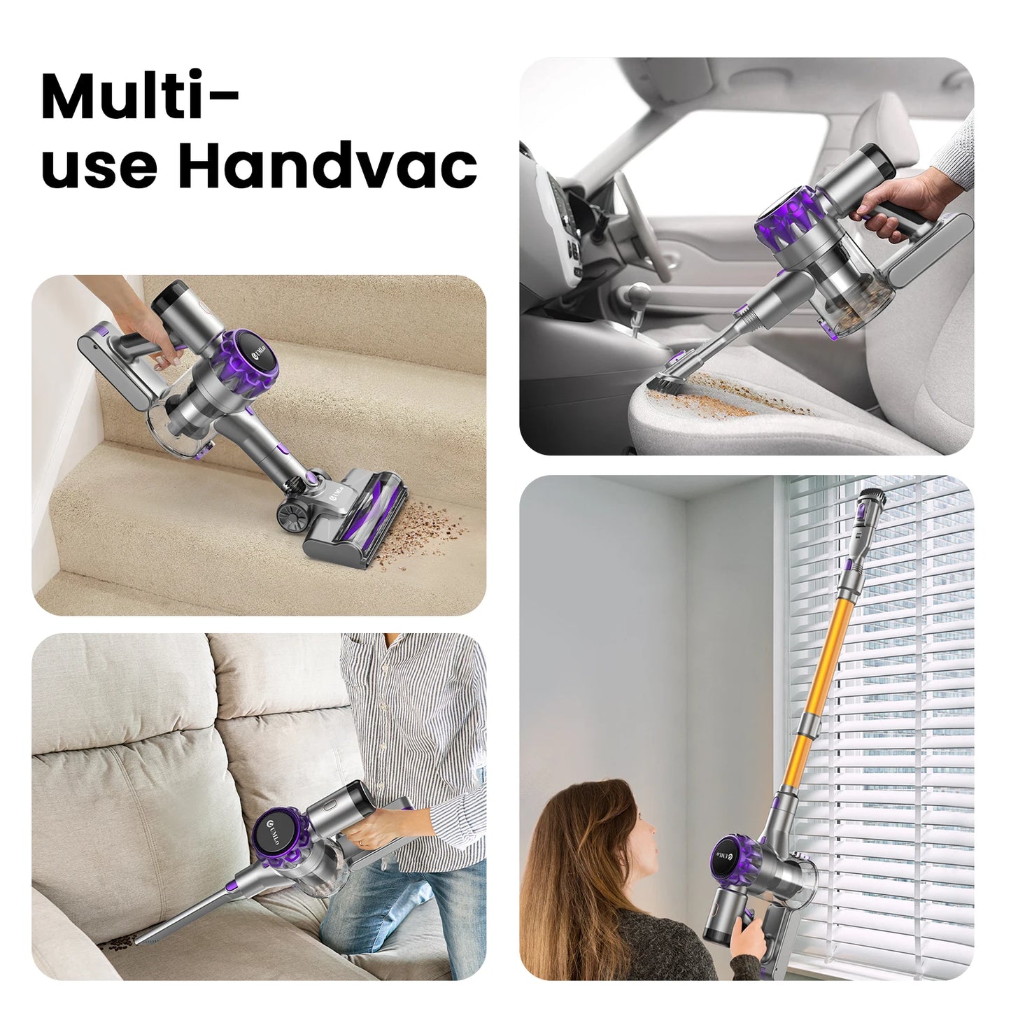 YISORA Cordless Vacuum Cleaner