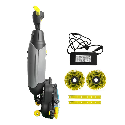 Portable Walk Behind Mini Floor Scrubber
