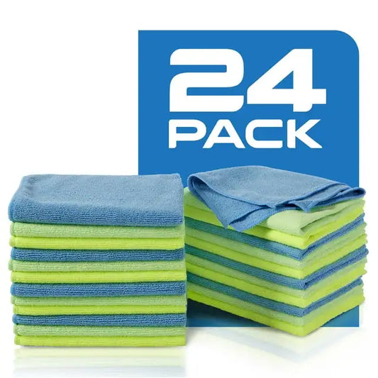24 Pack Microfiber Cleaning Cloths