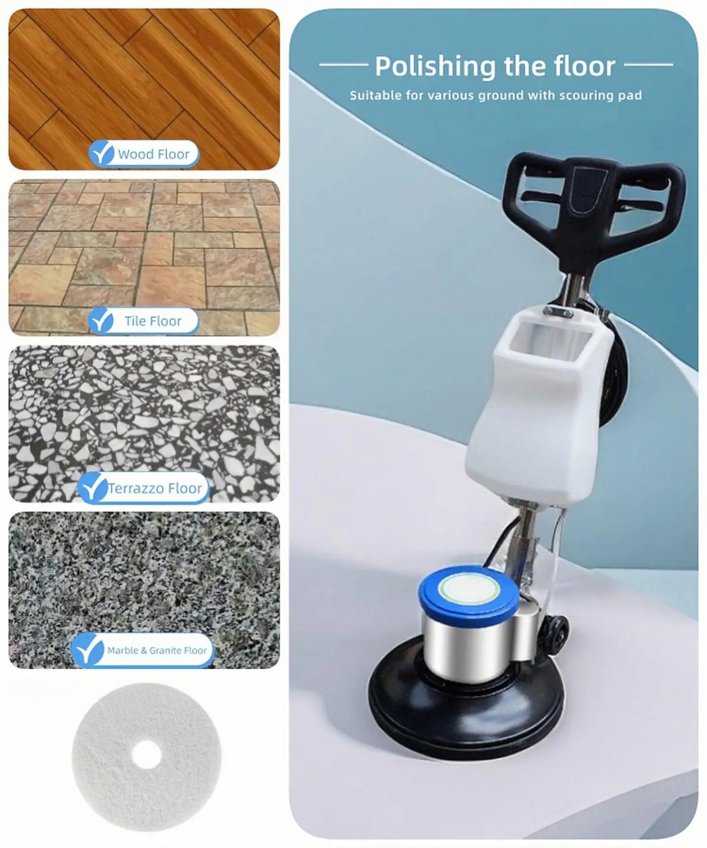 Automatic Wood Floor Polishing Grinding Machine